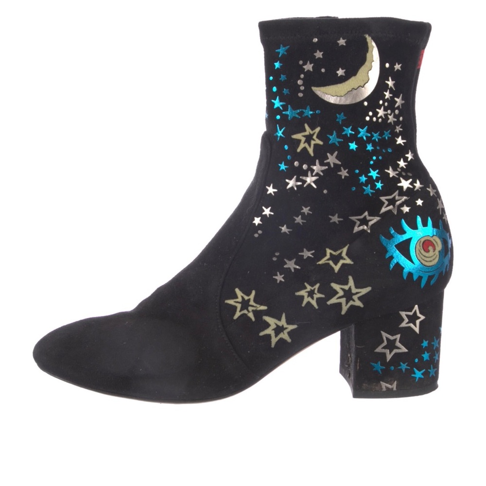 SOLD Valentino suede printed sock boots